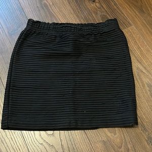 Black skirt size small